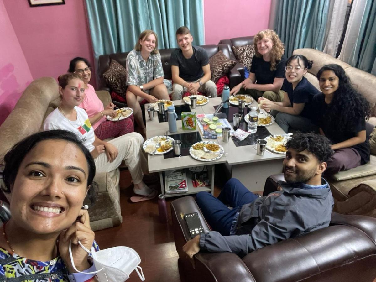 Kirtipur Comfort Homestay With Breakfast & Dinner ภายนอก รูปภาพ